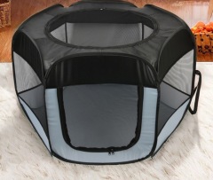 Foldable Oxford cloth dog whelping box/pet bed fence