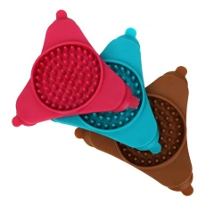 1PC Suction Cup Licking Pad, Pet Meal Pad, Slow Food Pad, Dog Licking Plate Pad, Dog Licking Pad