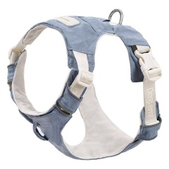 Luxury Nylon Dog Harness Vest Solid Polyester Simple Design Heavy Duty for Walking