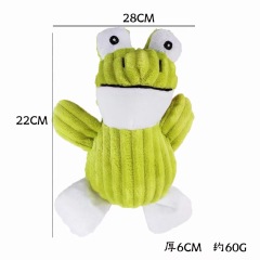 High Quality Fancy Animal Rabbit Pig Elephant Pet Squeaky Toys Dog Toy Plush Chew Toy