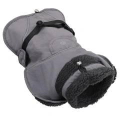 Thick Insulated Dog Coat Waterproof Windproof Winter Apparel Reflective Strips