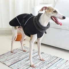 Thick Insulated Dog Coat Waterproof Windproof Winter Apparel Reflective Strips