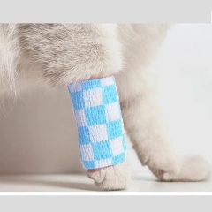 6 pcs Pet Puppys Anti Dirt Tool for Going Out Leggings Self Adhesive Bandages for Walking Dogs Feet Wrapping Protective Bandages