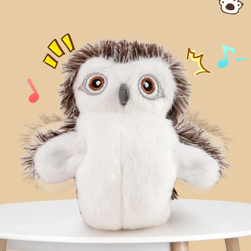 Flapping Bird Cat Toy Rechargeable Bird Simulation Cat Toy With Catnip And 3 Modes Realistic Chirping