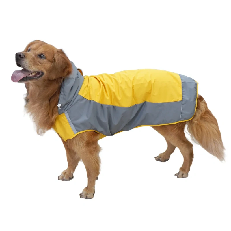 Waterproof Dog Raincoat Outdoor Pet Jacket for Large Breeds Golden Retriever All-Weather Dog Coat Pets Dog Costume Pet Clothes