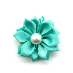 Pet Products Dog Flowers Color Ribbon Bowknot Head Flower Jewelry Mix Styles