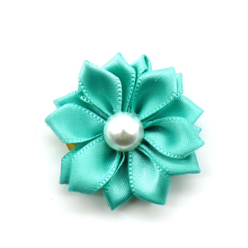 Pet Products Dog Flowers Color Ribbon Bowknot Head Flower Jewelry Mix Styles