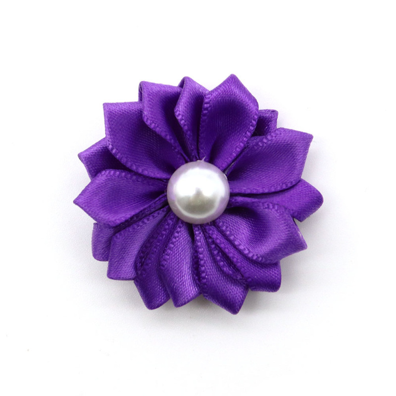 Pet Products Dog Flowers Color Ribbon Bowknot Head Flower Jewelry Mix Styles
