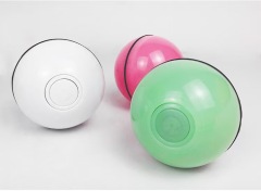 Cat Ball Toy Lighted Interactive Kitten Ball Automatic Moving Kitten Toy for Indoor Cats