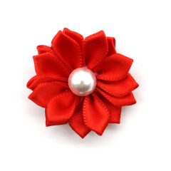 Pet Products Dog Flowers Color Ribbon Bowknot Head Flower Jewelry Mix Styles