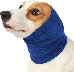Cat Dog Grooming Earmuffs, Pet Ears, Noise-proof, Washable, Highly Elastic, Pressure-reducing, Soothing Dog Ear Cap, Dog Scarf