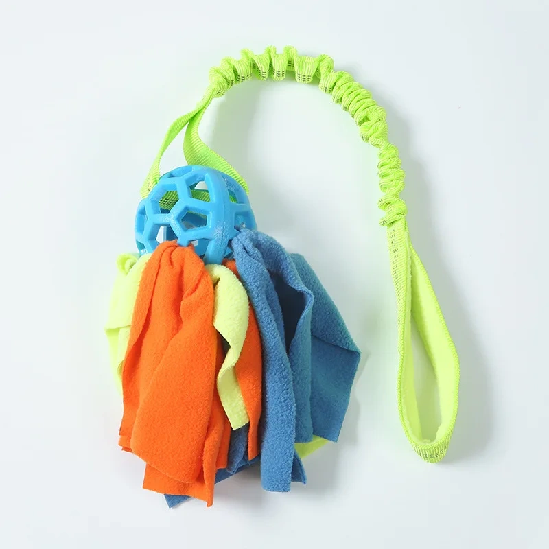 Interactive Training Chaser Tough Bungee Dog Rope Tug of War Dog Toys