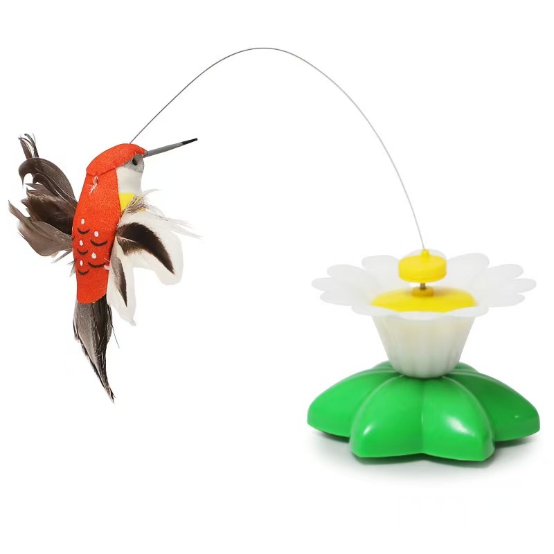 Electric Automatic Rotating Butterfly Cat Toy