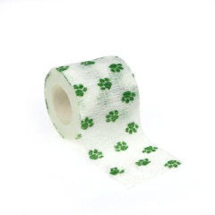 10 pcs Pet Puppys Anti Dirt Tool for Going Out Leggings Self Adhesive Bandages  Wrapping Protective Bandages