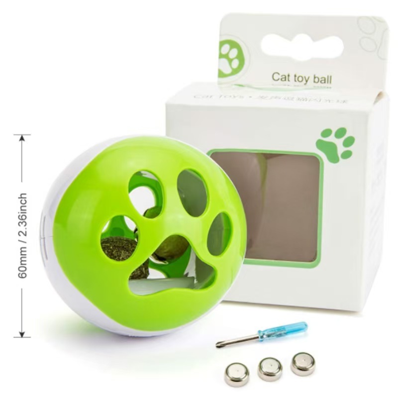 Electric cat toy ball