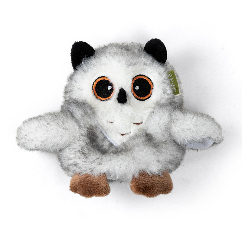 Smart Owl Electric Cat Toy Soft Interactive Plush Stuffed Chew Toy for Pets