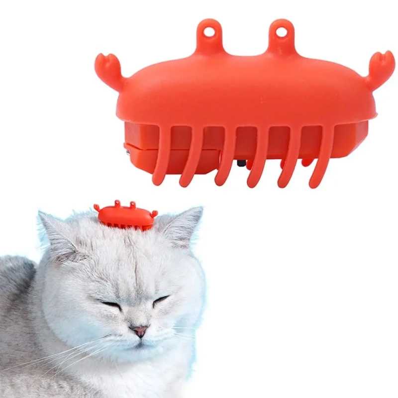 Obstacle Avoidance Sensor Crawling Crab Cat Toys Keep Them Busy Wear-resistant Escaping Crab Dog Washable Moving Fast