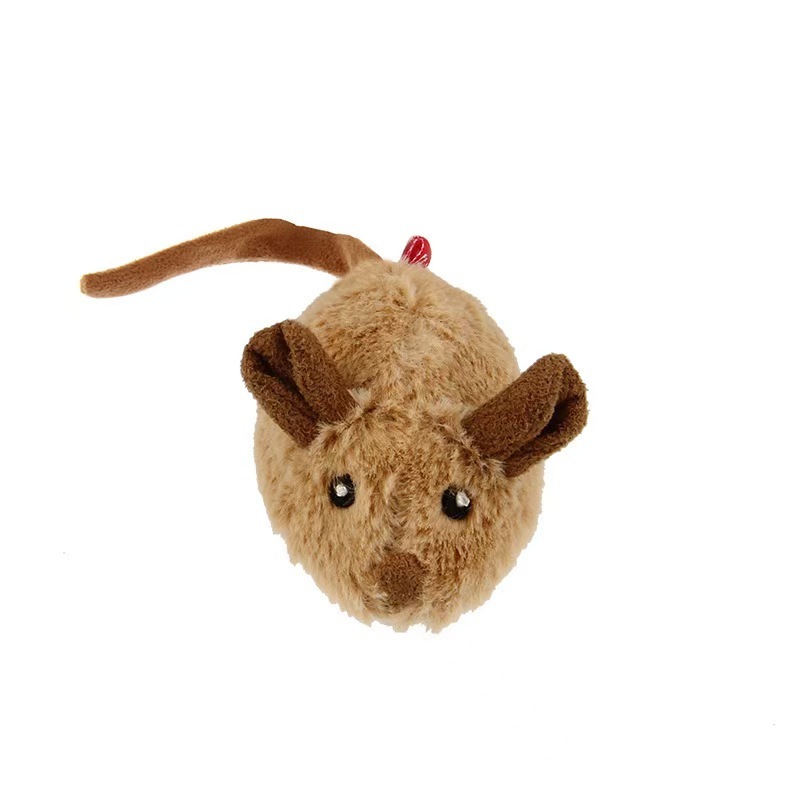 Interactive Chirping Bird Cat Toy Pet Simulation Bird Touch Voice Doll