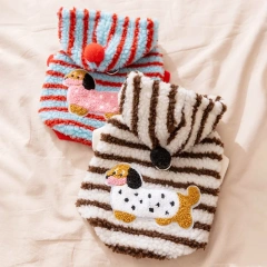 Cartoon Pattern cat Jacket Coat Fashion Striped