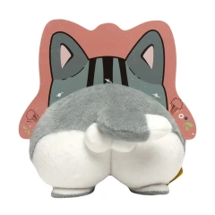 Best-selling Interactive Teething Anti-tear Corgi Hip Plush Squeaky Animal Model Dog Chew Toy