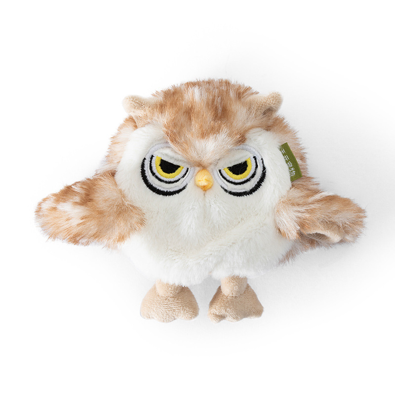 Smart Owl Electric Cat Toy Soft Interactive Plush Stuffed Chew Toy for Pets