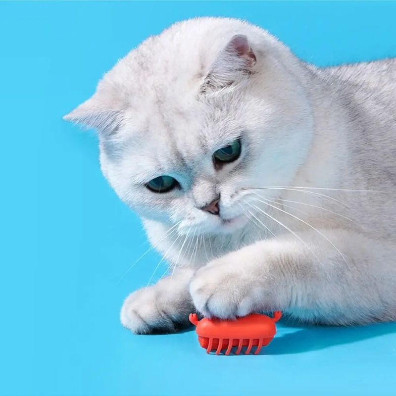 Obstacle Avoidance Sensor Crawling Crab Cat Toys Keep Them Busy Wear-resistant Escaping Crab Dog Washable Moving Fast