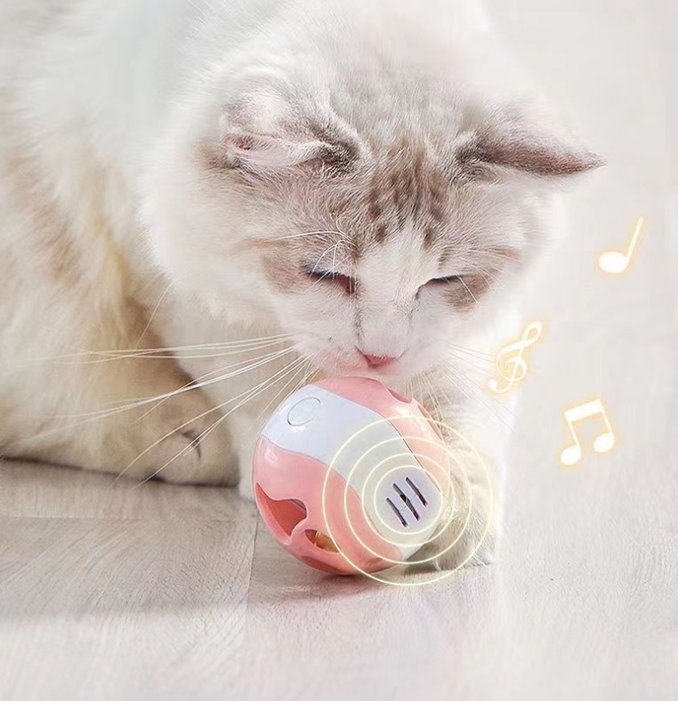 Electric cat toy ball