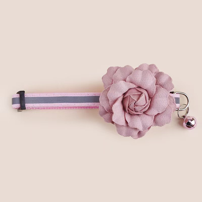Pet Camellia Anti-Suffocation Collar