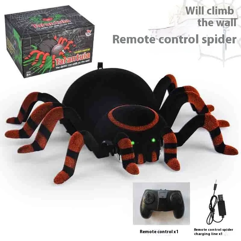 Fy878 Remote Control Spider Climbing Wall Simulation Stunt Car Halloween Toy Gift With Lights Christmas Remote Control Car Gift