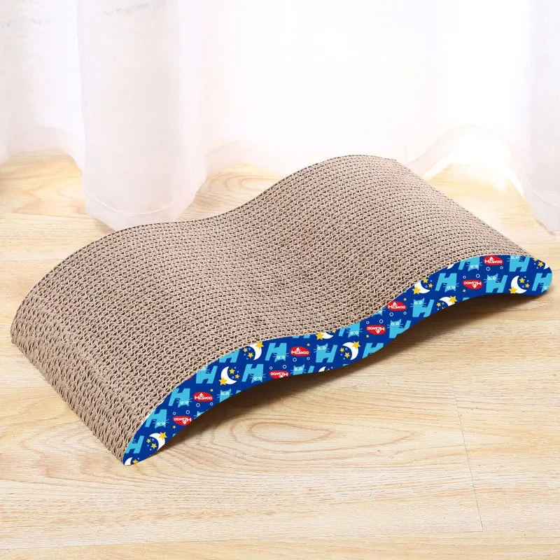 Cat Scratching Pads Pet Kitten Scratch Pad Board Grinding Paws Scratcher Toys Cardboard Cat Scratcher with Catnip Cat Toys