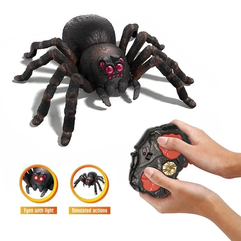 Infrared Four-Channel Remote Control Octopus Spider, Giant Tarantula, Novel Animal Crawling Sea Monster Simulation Electric Toys