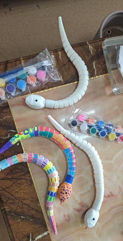 DIY Graffiti Remote Control Sensor Dual-Mode Cobra Cat Toy