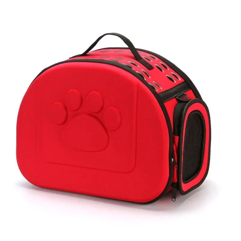 EVA material quality Travel Pet Bag Cat Flower Carriers Bags  Folding Small Dog Outdoor Shoulder Bag Folding Cats Carrying