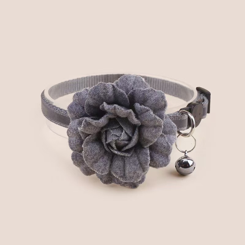 Pet Camellia Anti-Suffocation Collar
