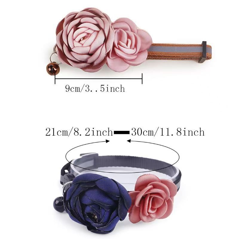 Pet Flower Anti-Suffocation Collar