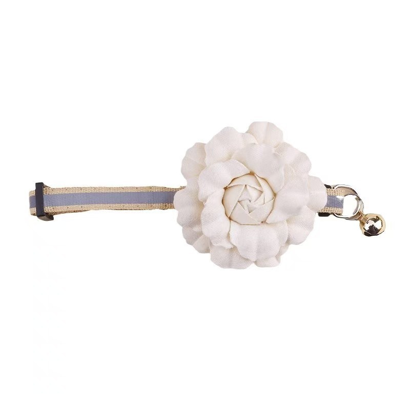Pet Camellia Anti-Suffocation Collar