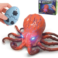 Infrared RC Octopus Toy Electric Crawling Squid Realistic Animal Model Prank Interactive Pet Funny Robot Gift for Kids and Adult