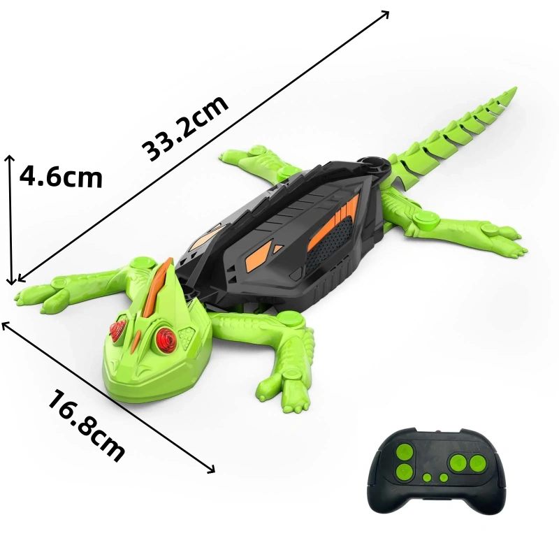 Wall Climbing RC Gecko Toy Electric Remote Control Lizard Wall Climbing Cockroach Spider Animal Car Children's Halloween Toys