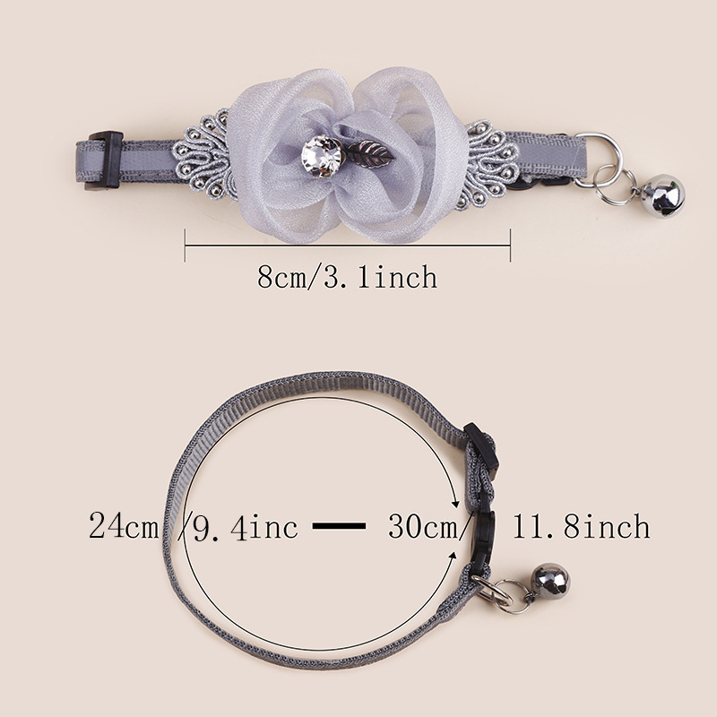 Pet Flower Anti-Suffocation Collar