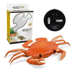 Cat toy -Electric Crab Toy With Remote Control Simulate Crab Shape RC Toy With Light