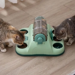 Toys For Dog Interactive Rotating Food Dispenser Equipped With Slow Food Function Feeder Dog Puzzle Toy Training Behavior Aids