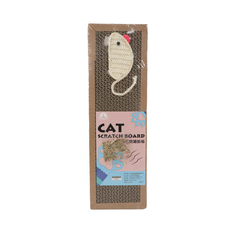Cat Scratching Pads Pet Kitten Scratch Pad Board Grinding Paws Scratcher Toys Cardboard