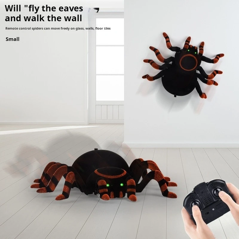 Fy878 Remote Control Spider Climbing Wall Simulation Stunt Car Halloween Toy Gift With Lights Christmas Remote Control Car Gift
