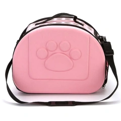 EVA material quality Travel Pet Bag Cat Flower Carriers Bags  Folding Small Dog Outdoor Shoulder Bag Folding Cats Carrying