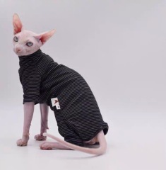 Hairless Cat Clothes, Warm and Soft, Four-Legged Hoodie for Sphynx Cats, Autumn and Winter