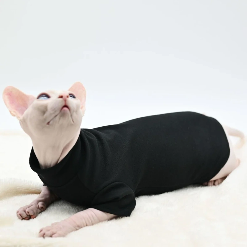 Stylish and Warm Sphynx Vests for Cats and Dogs, Hairless Cats,Devon Rex, Cornish Rex, Small Cats and Dogs