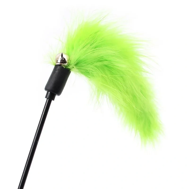 9 Styles Cat Toys Kitten Interactive Stick Funny Cat Fishing Rod Game Wand Feather Stick Toy Pet Supplies Cat Accessory