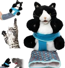 Cat Pet Toy Gloves Interactive Cat Toys Cat Wrestling Gloves Cat Wrestling Toys Puppet Cat Toys Pet Supplies Cat Dolls Catnip