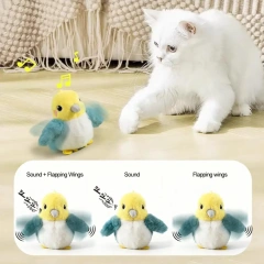 Cat Toy Lightweight Cat Toy Rechargeable Cat Toy with Flapping Wings for Mental Stimulation Fun Play Usb Powered for Indoor