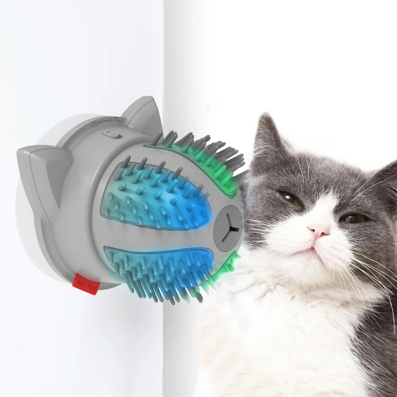Smart Cat Brush Scratching Massage  Catnip  Cat Toy Motion-activated Cat Toys